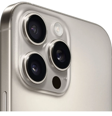 Apple iPhone 16 Pro Max A3084 eSIM 256GB 8GB RAM de 6.9" 48+48+12MP 12MP - Natural Titanium + Capinha + Película