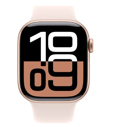 Apple Watch Series 10 42 mm S GPS - Alumínio Rosa Dourado Claro Blush Sport
