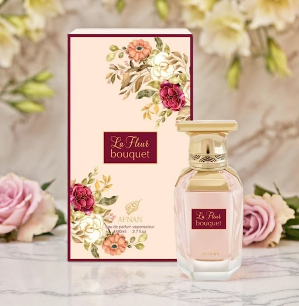 Perfume Afnan La Fleur Bouquet EDP Feminino 80ml