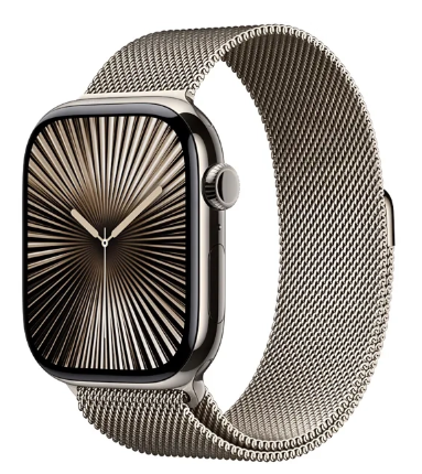 Apple Watch Series 10 (46mm) - O Poder do Titânio, a Elegância do Aço