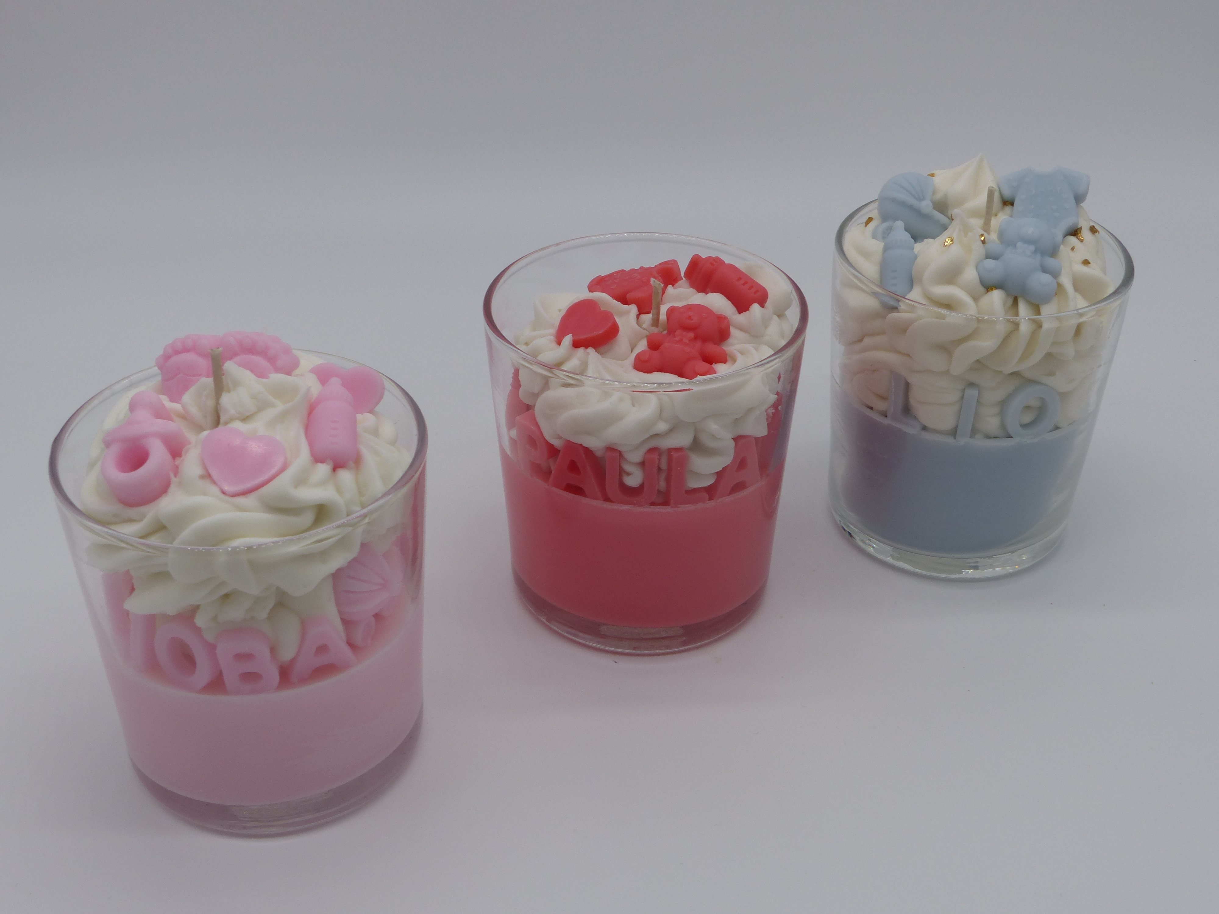 Personalisierte Kerzen 