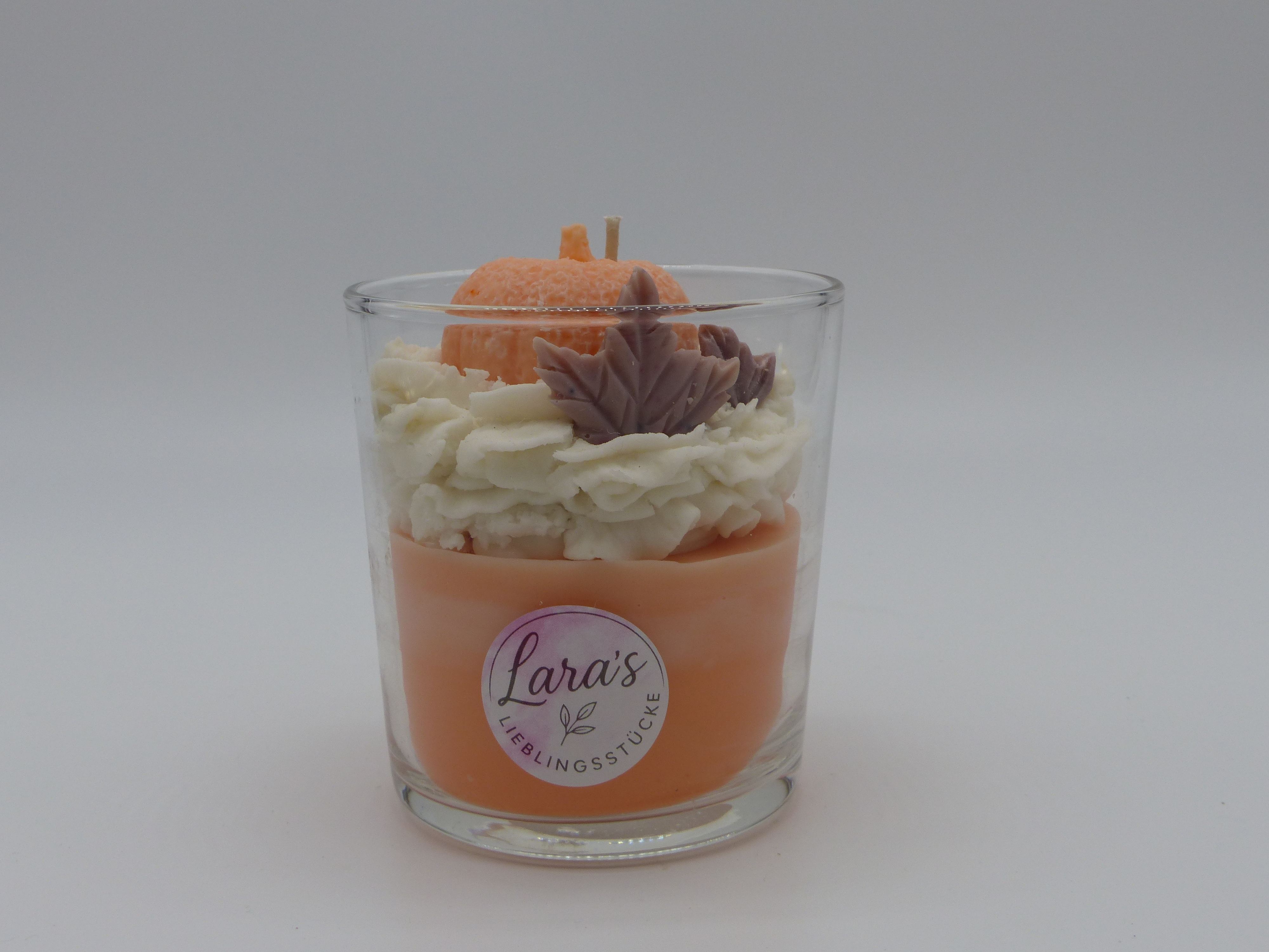 Intensiv Kürbis Kerze