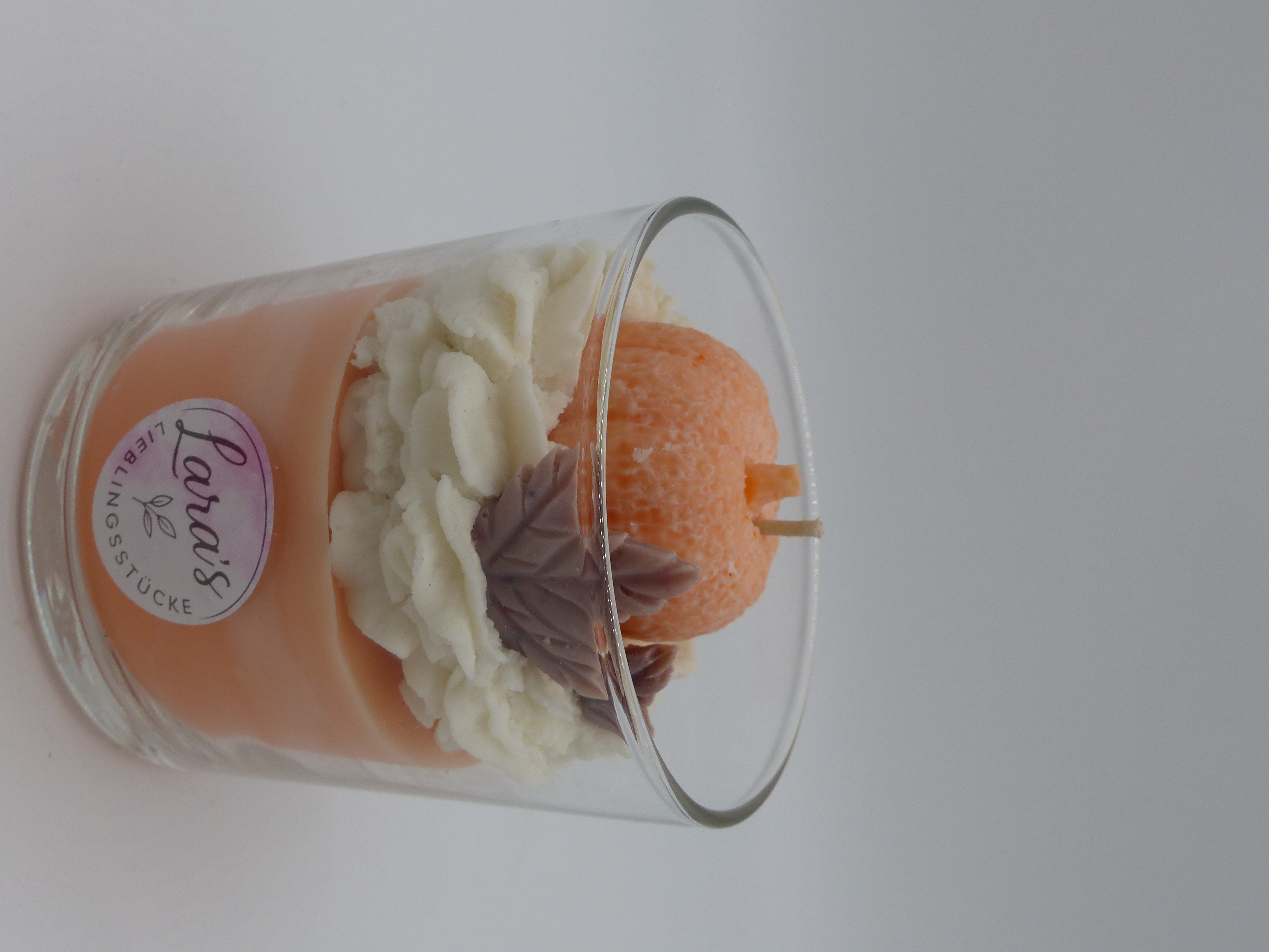 Intensiv Kürbis Kerze  