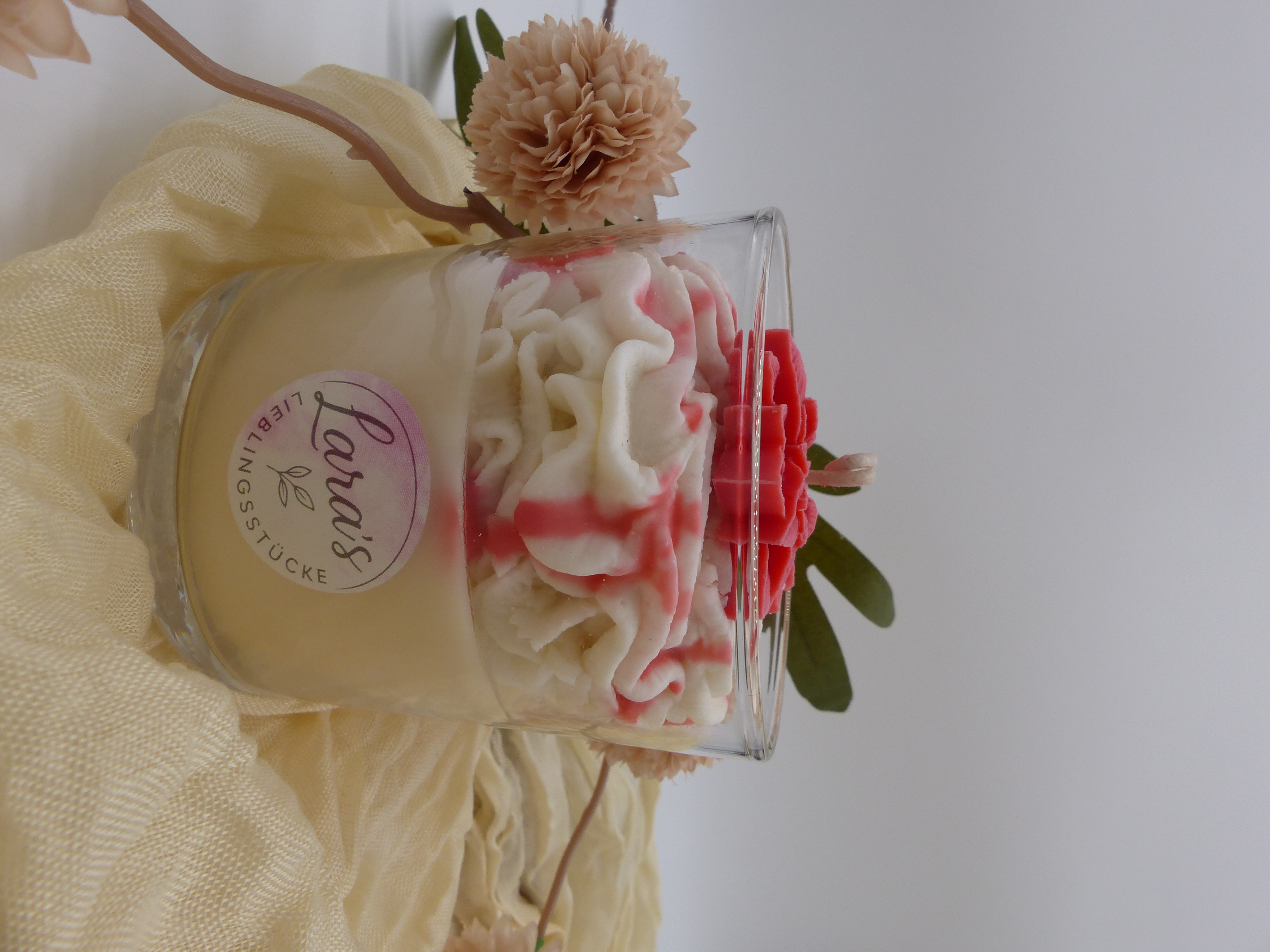 Weihnachtsstern Kerze 