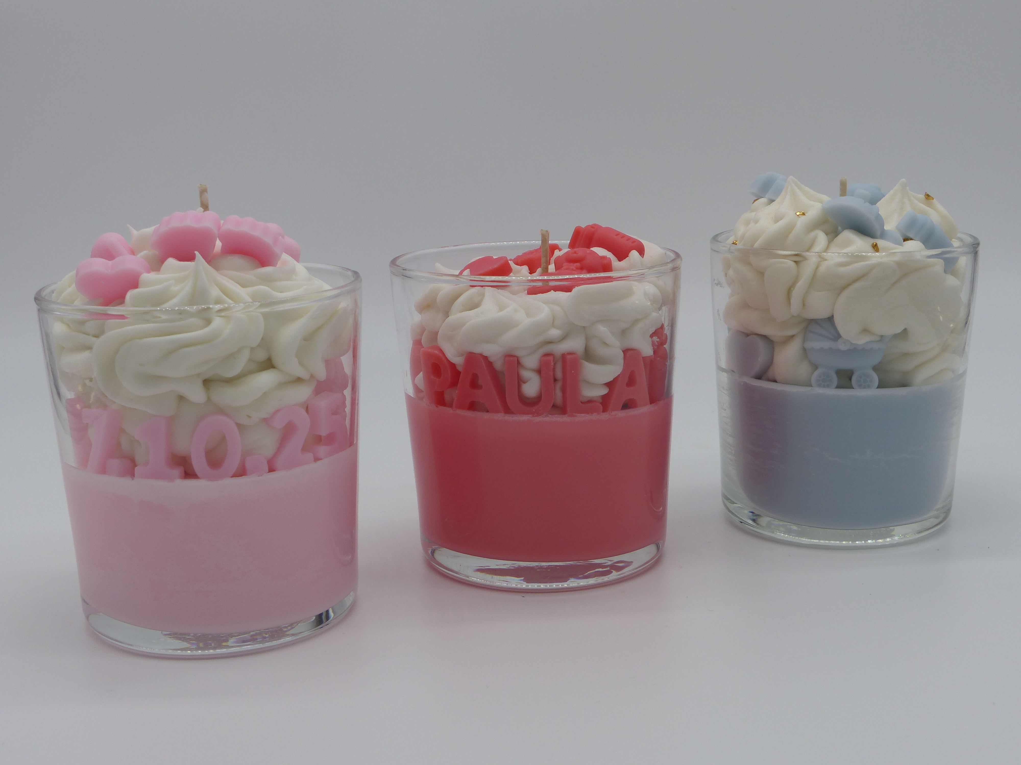 Personalisierte Kerzen 