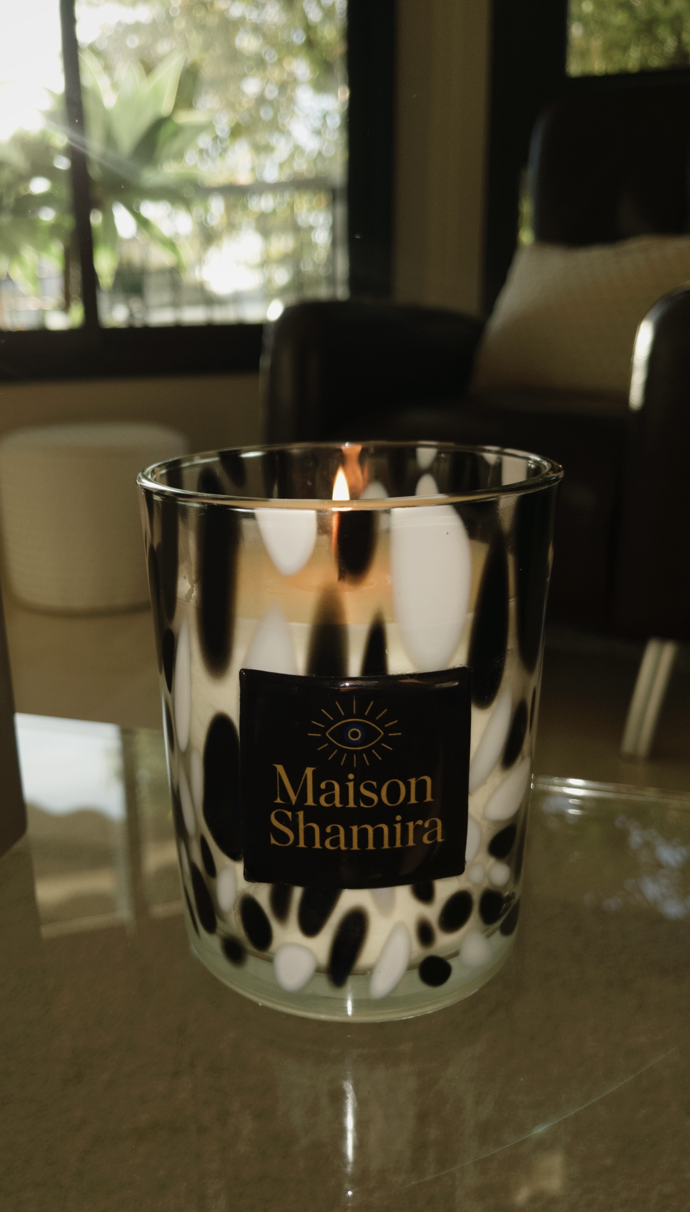 Bougie Black & Ivory 