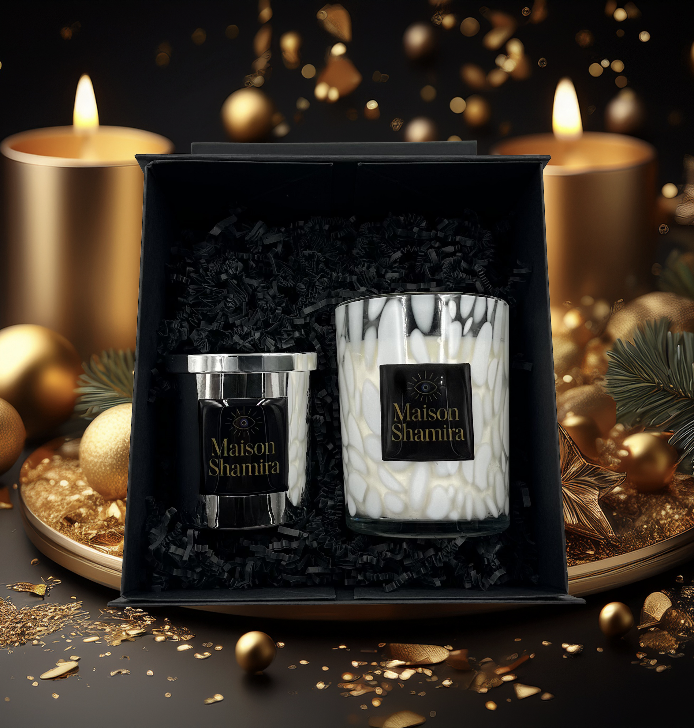 Coffret Duo White & Sliver