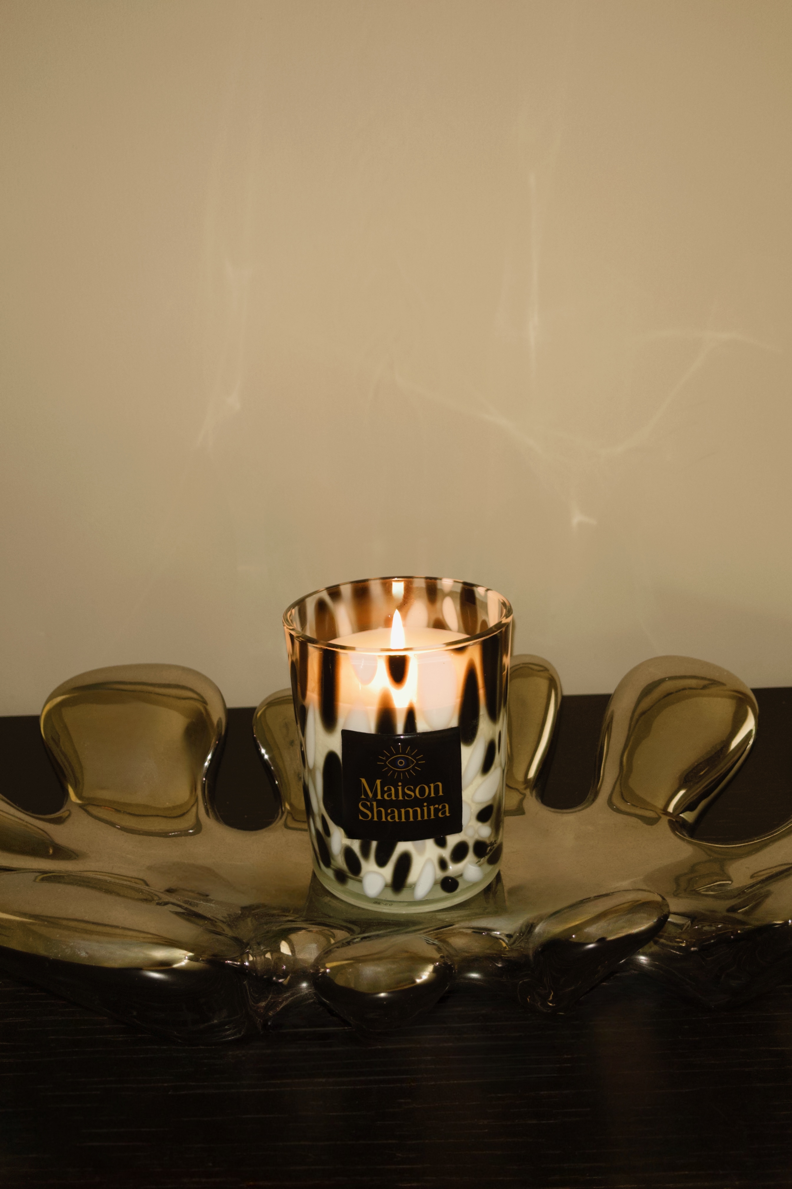 Bougie Black & Ivory