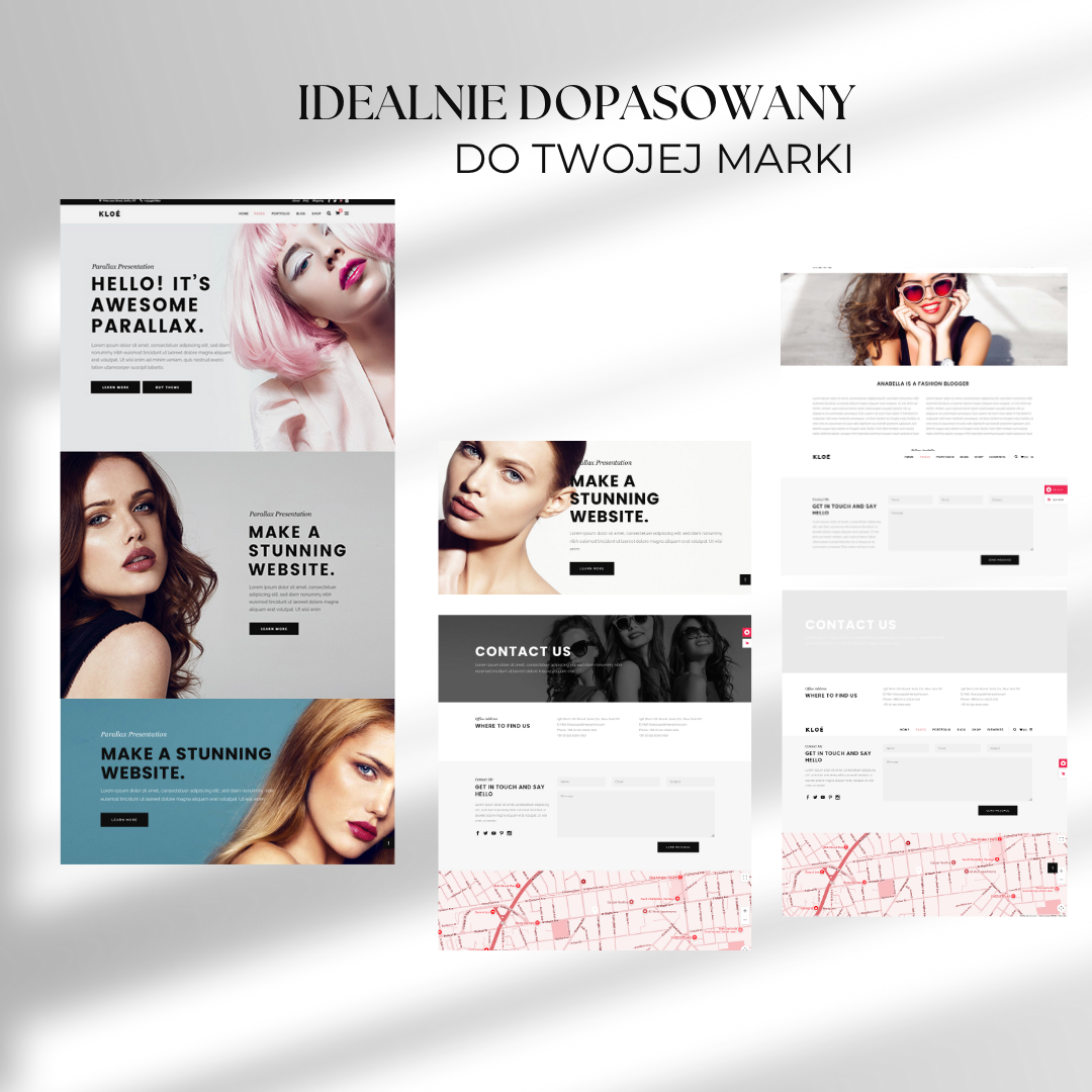 🚀 Profesjonalna strona internetowa - wzór 4