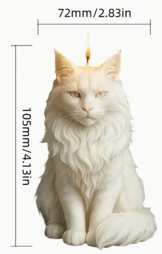 Cat Shaped Candle