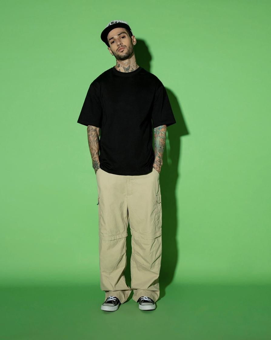 Oversized Black T-Shirt
