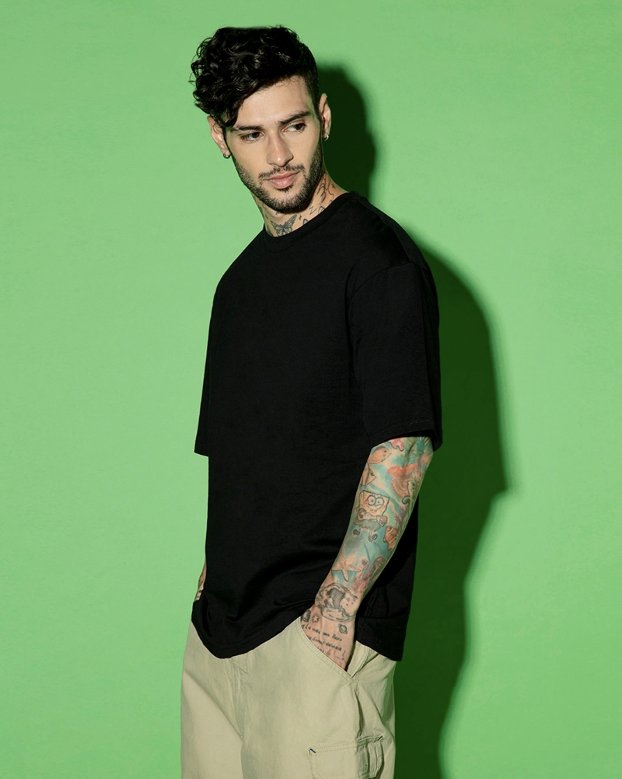 Oversized Black T-Shirt