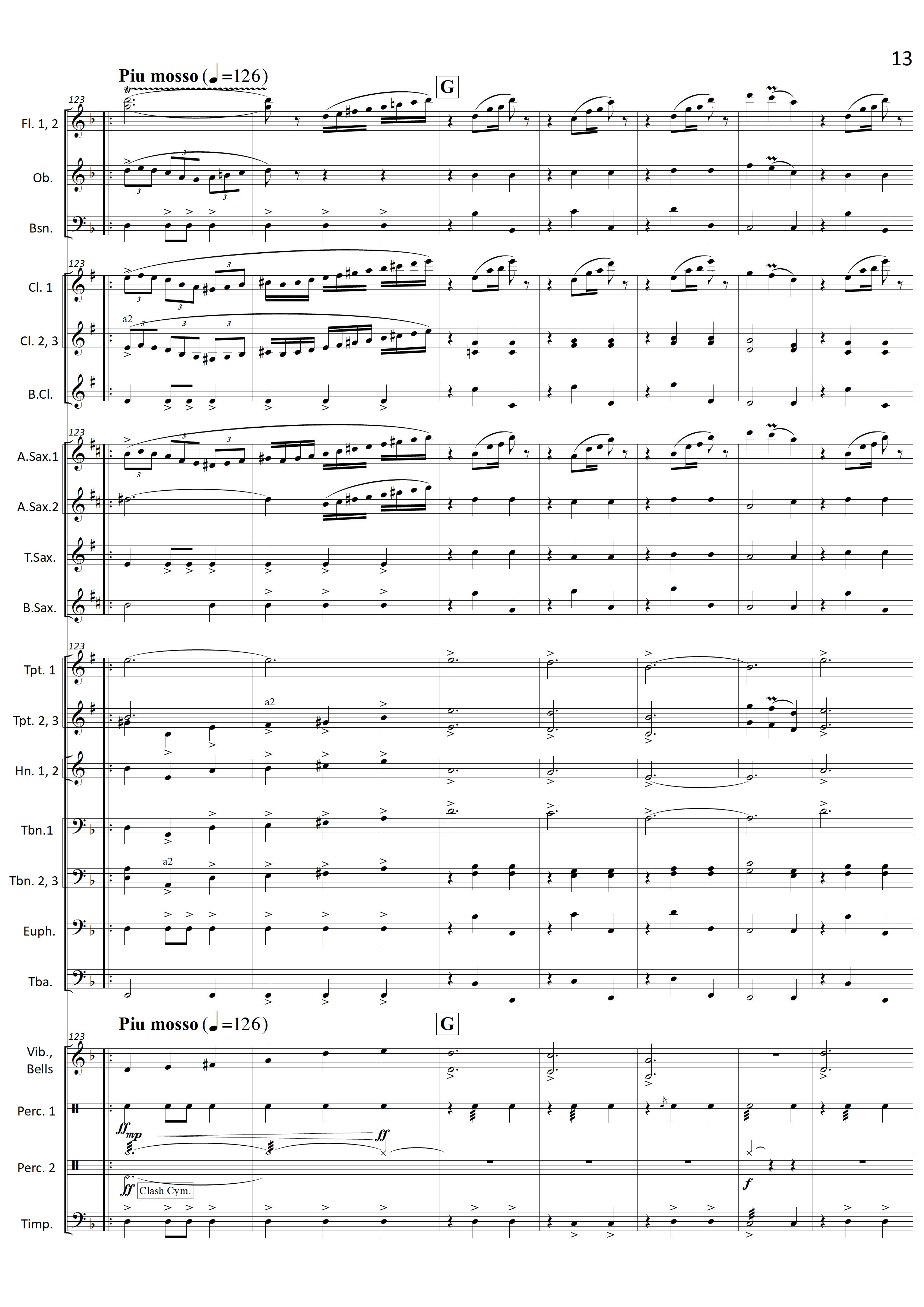 Peak Circle Walk (漫步太平山) for Wind Orchestra / Concert Band