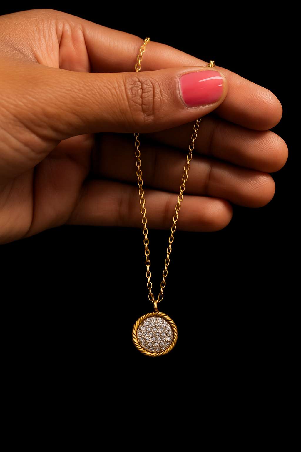 Coin Pendant Necklace