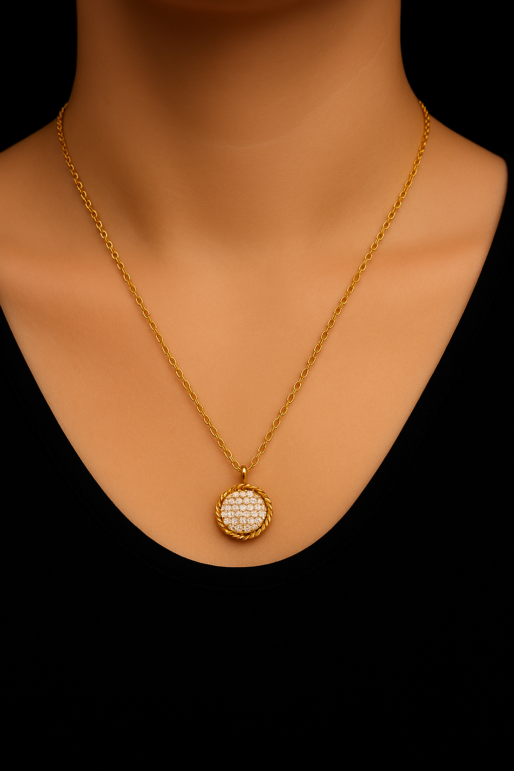 Coin Pendant Necklace