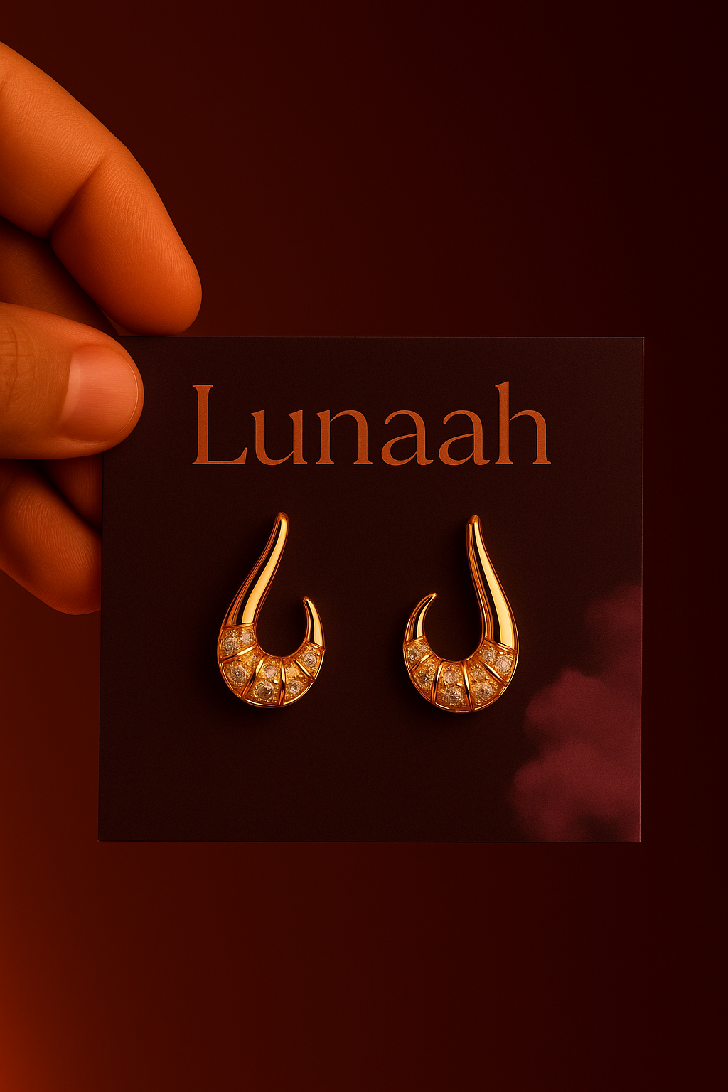 Luna Arc Earrings