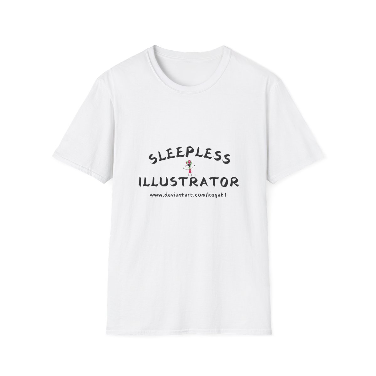 Another Sleepless Illustrator Character T-Shirt