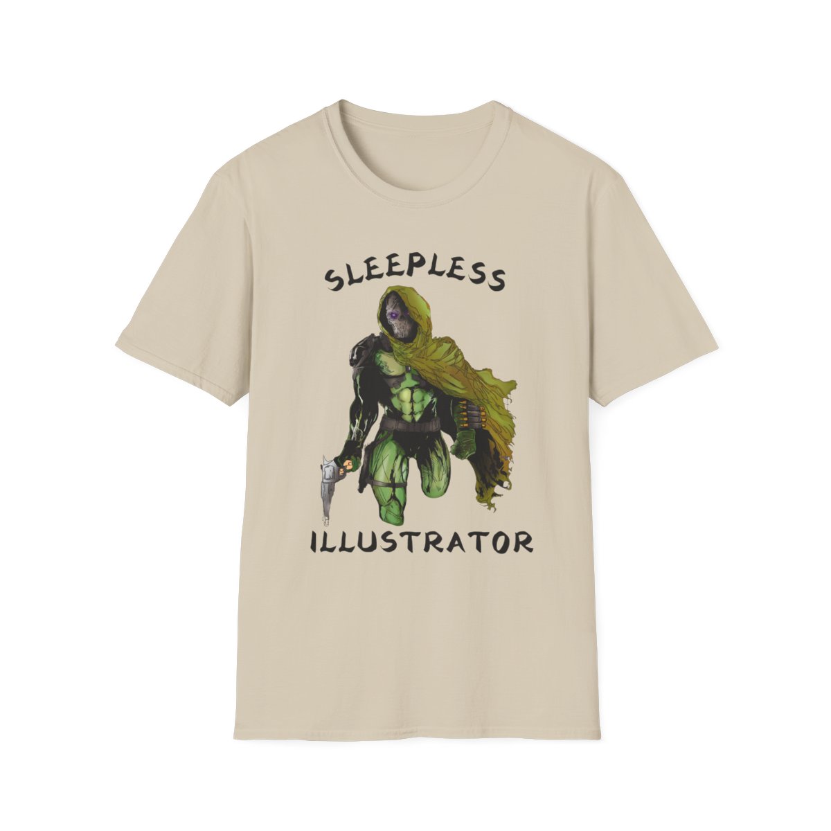 Sleepless Illustrator Official Unisex Softstyle T-Shirt