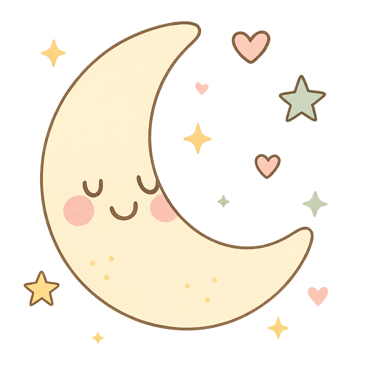 Free Halloween Moon Clipart (PNG, 300 DPI)