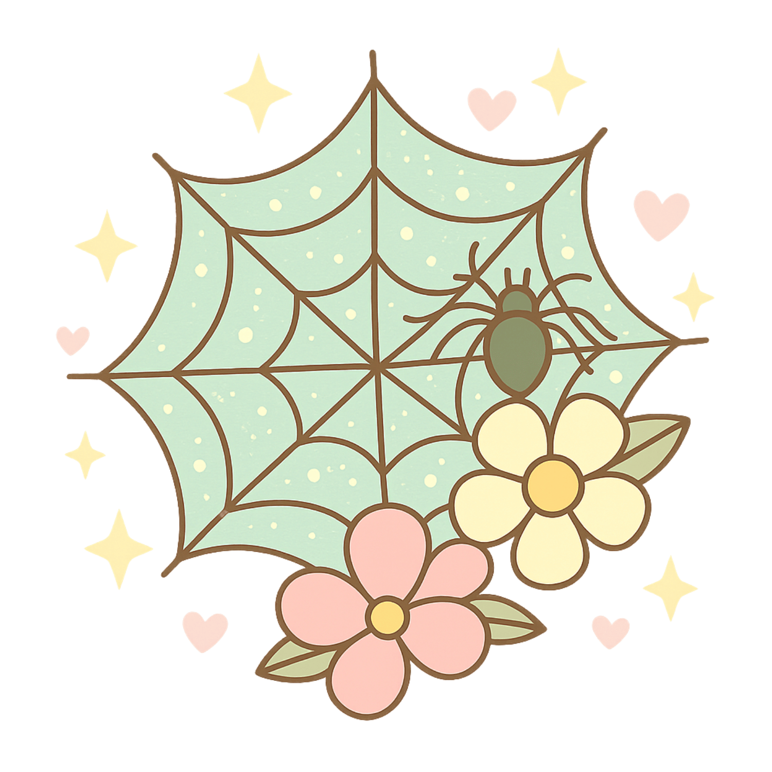 Free Halloween Spiderweb Clipart (PNG, 300 DPI)