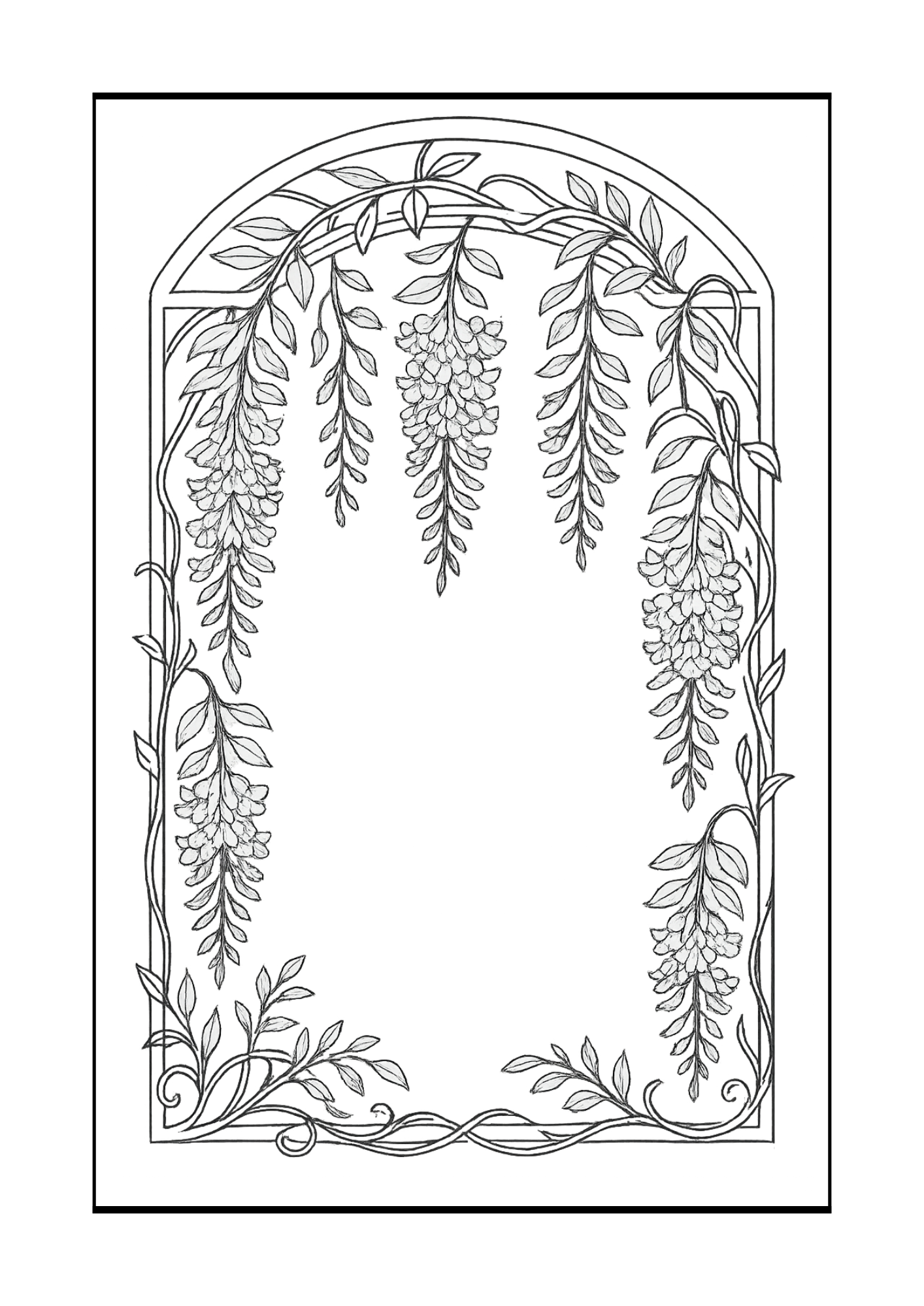 Free Elegant Flower Coloring Pages Set (PDF, 300 DPI)