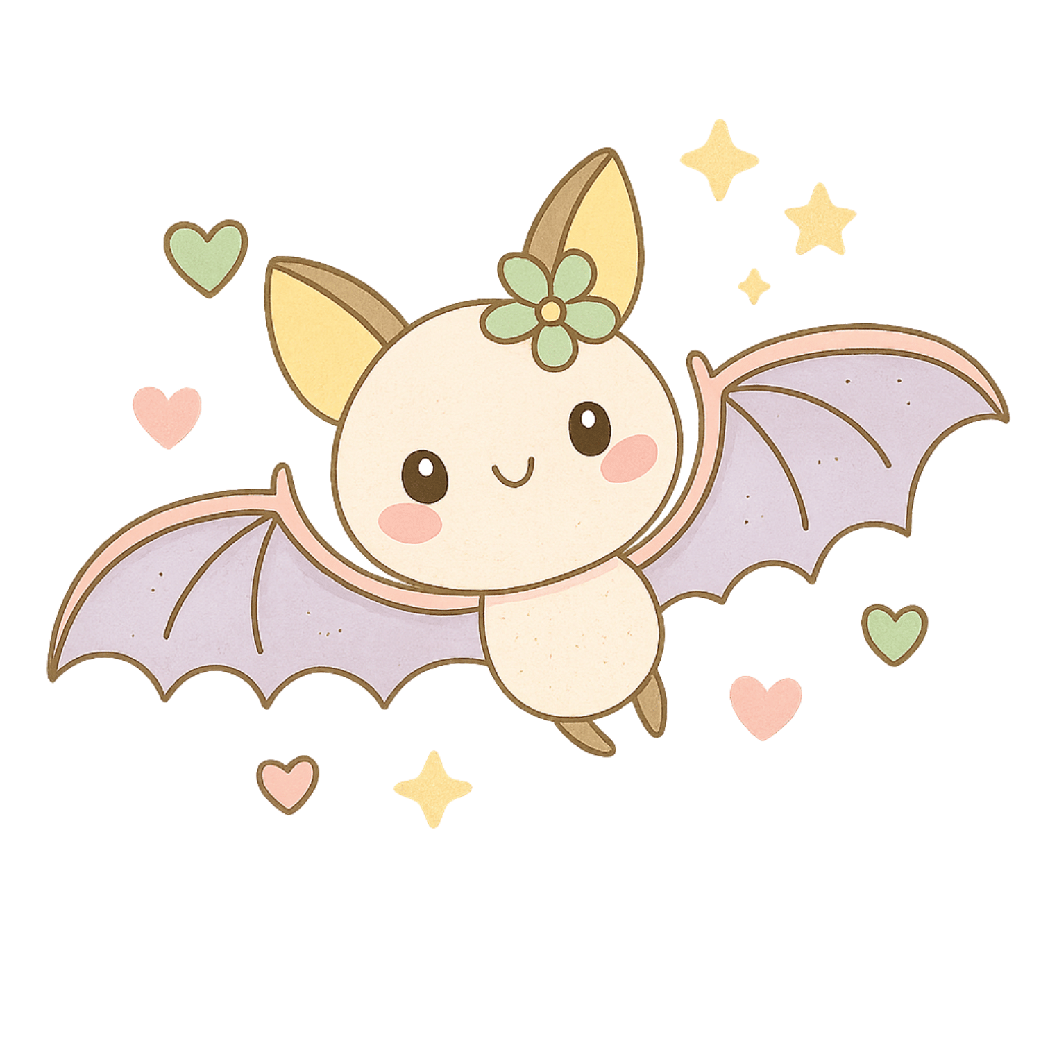 Free Halloween Bat Clipart (PNG, 300 DPI)