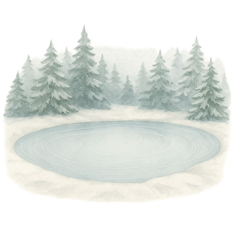 Free Winter Ice Skating Rink Clipart