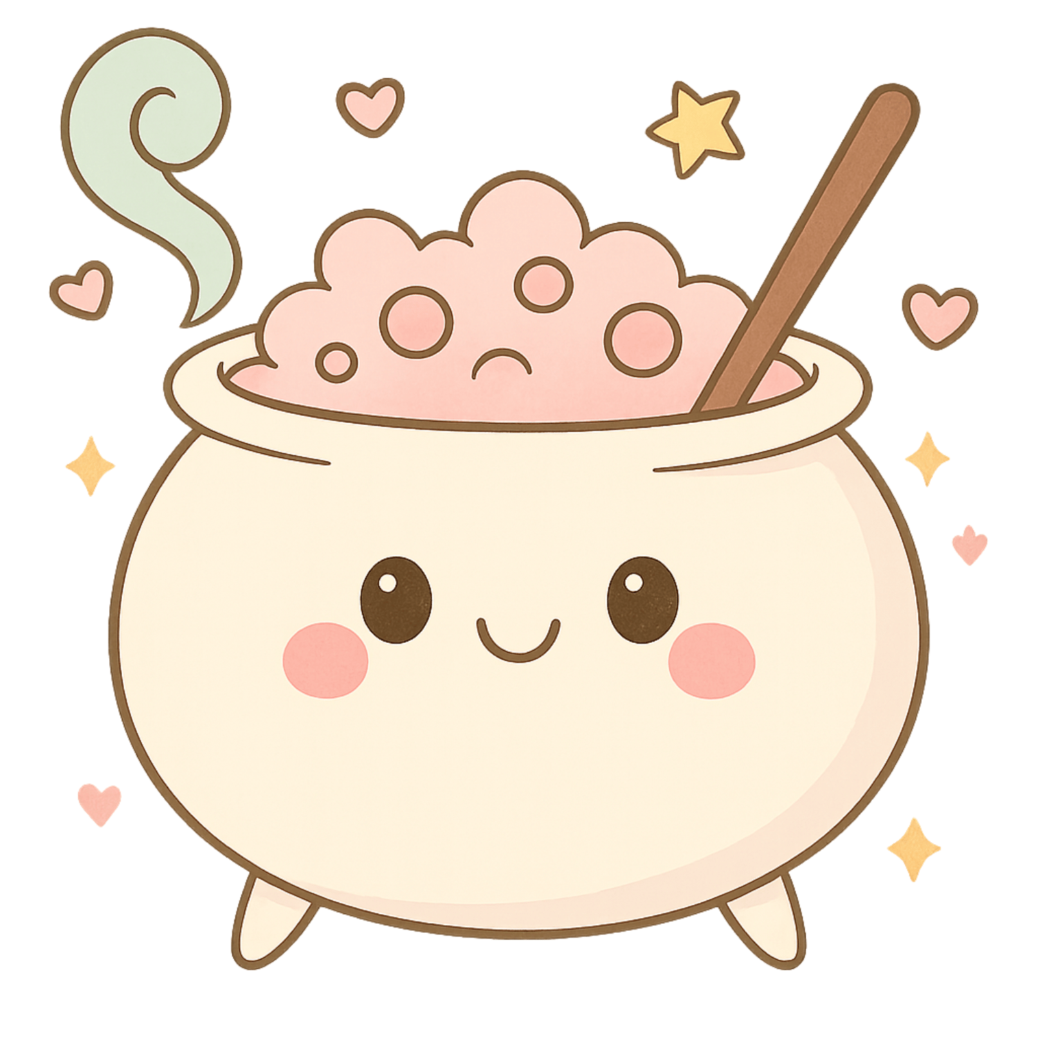 Free Halloween Cauldron Clipart (PNG, 300 DPI)