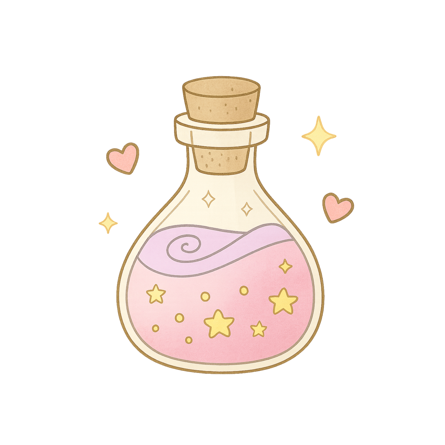 Free Halloween Potion Bottle Clipart (PNG, 300 DPI)