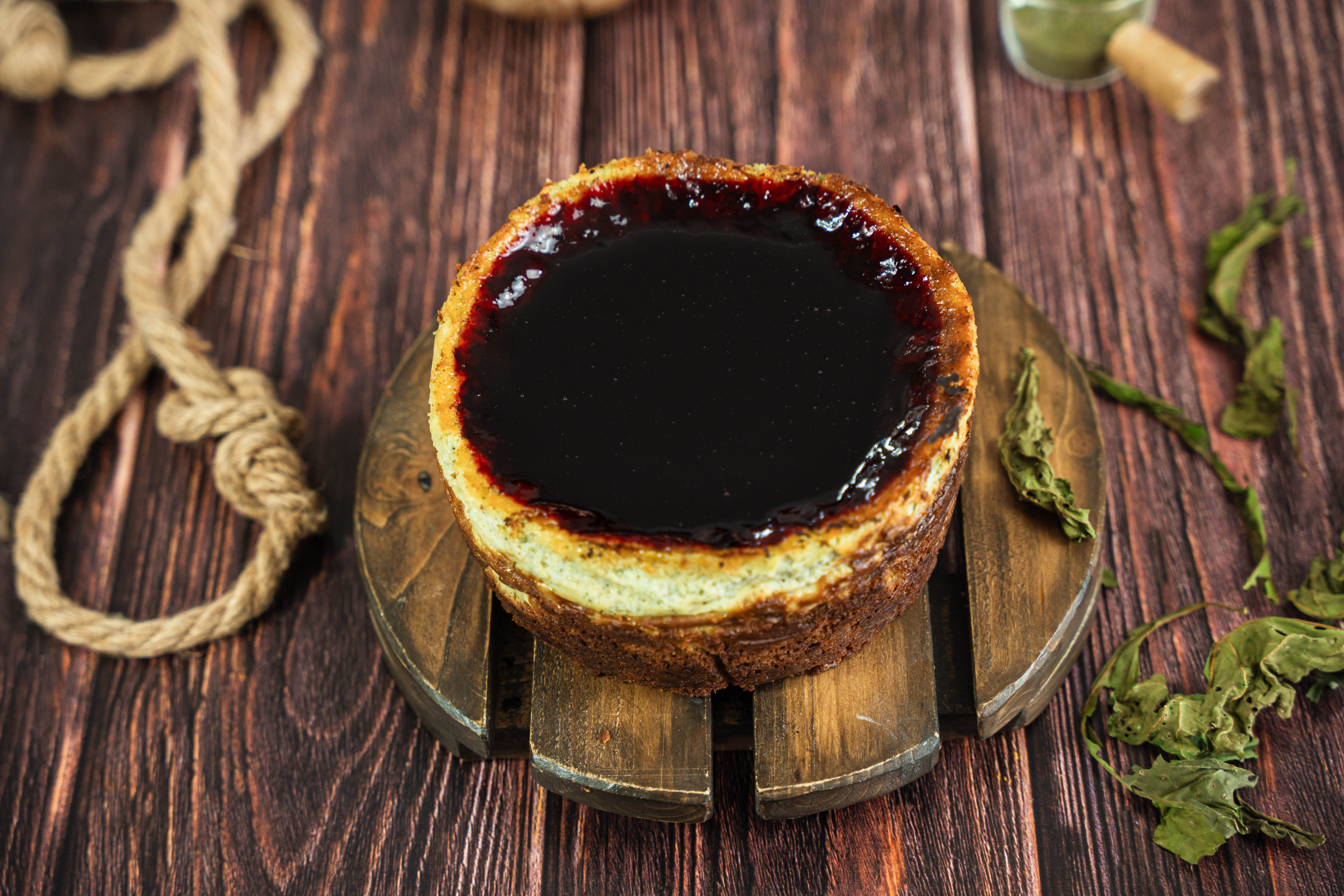 Cheesecake au "Gboman/Grande Morelle"