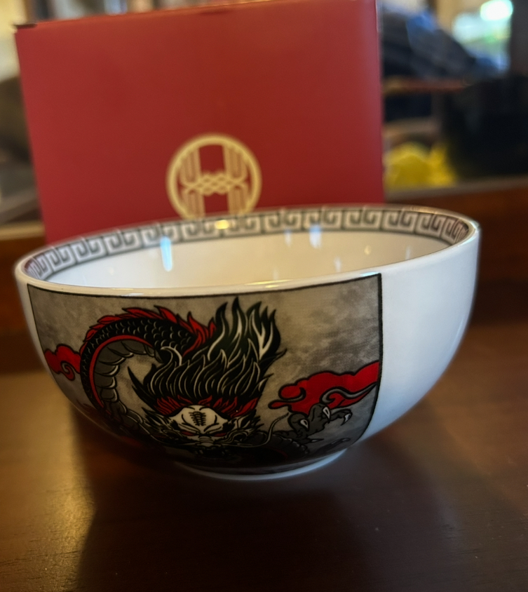 Ceramic Dragon Bowl