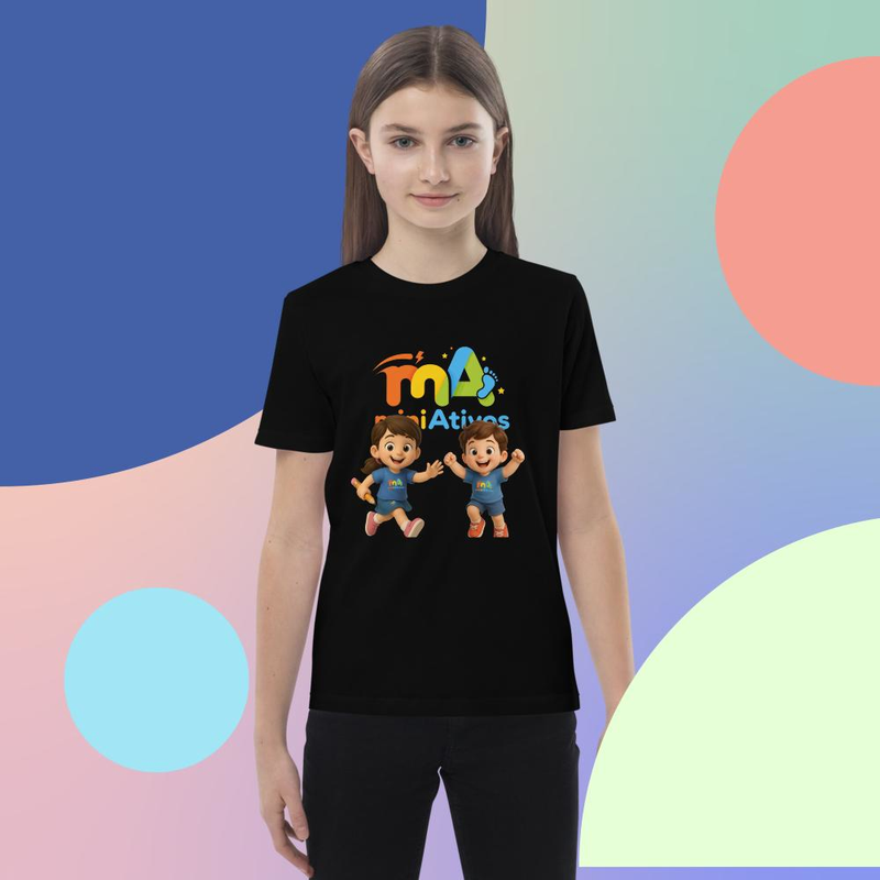 Organic cotton kids t-shir-miniativos
