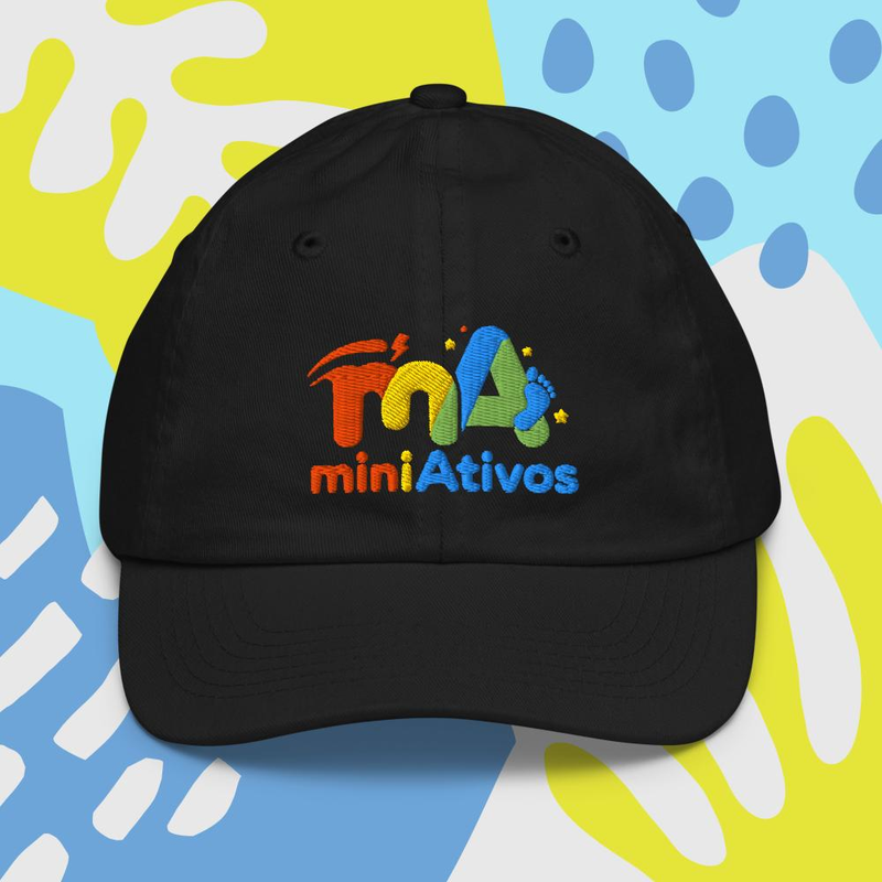 Youth baseball cap_miniativos
