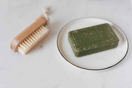 Savon naturel vert