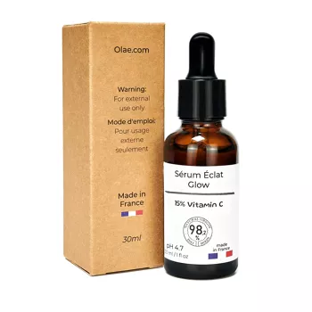 Sérum Vitamine C 15% – Glow Serum | Antioxydant, Éclat & Anti-Âge