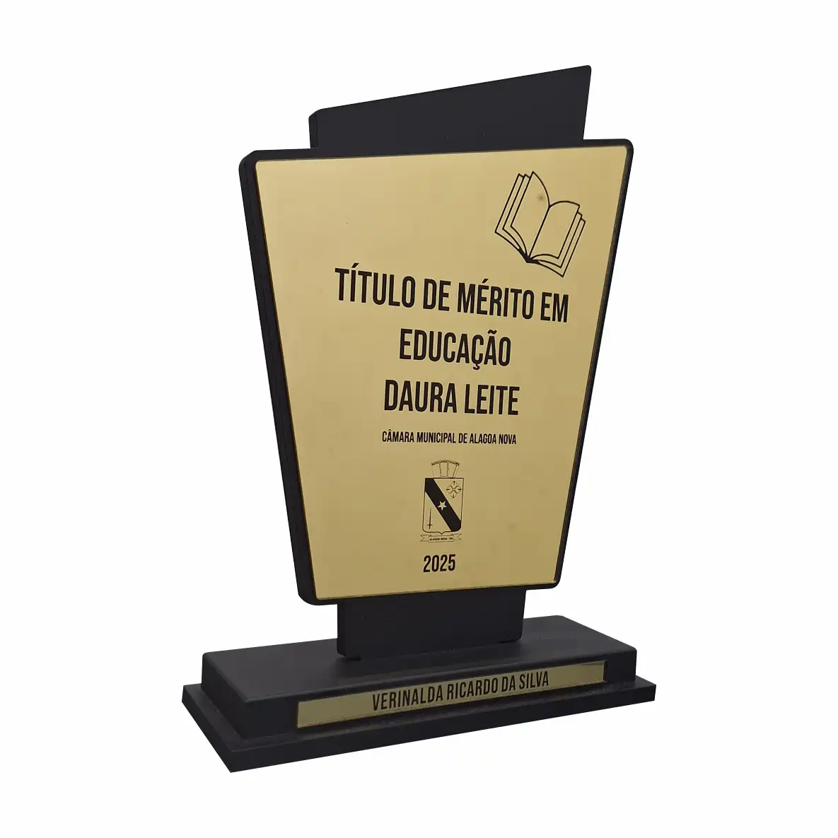 Placa para homenagem - 06