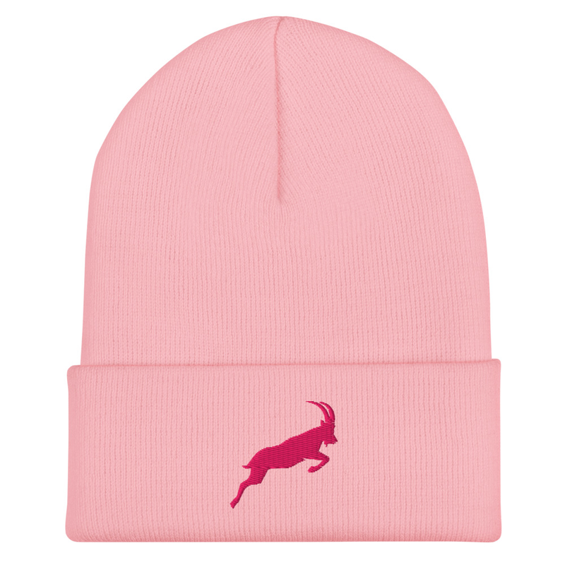 Goat Girls Beanie Pink on Pink