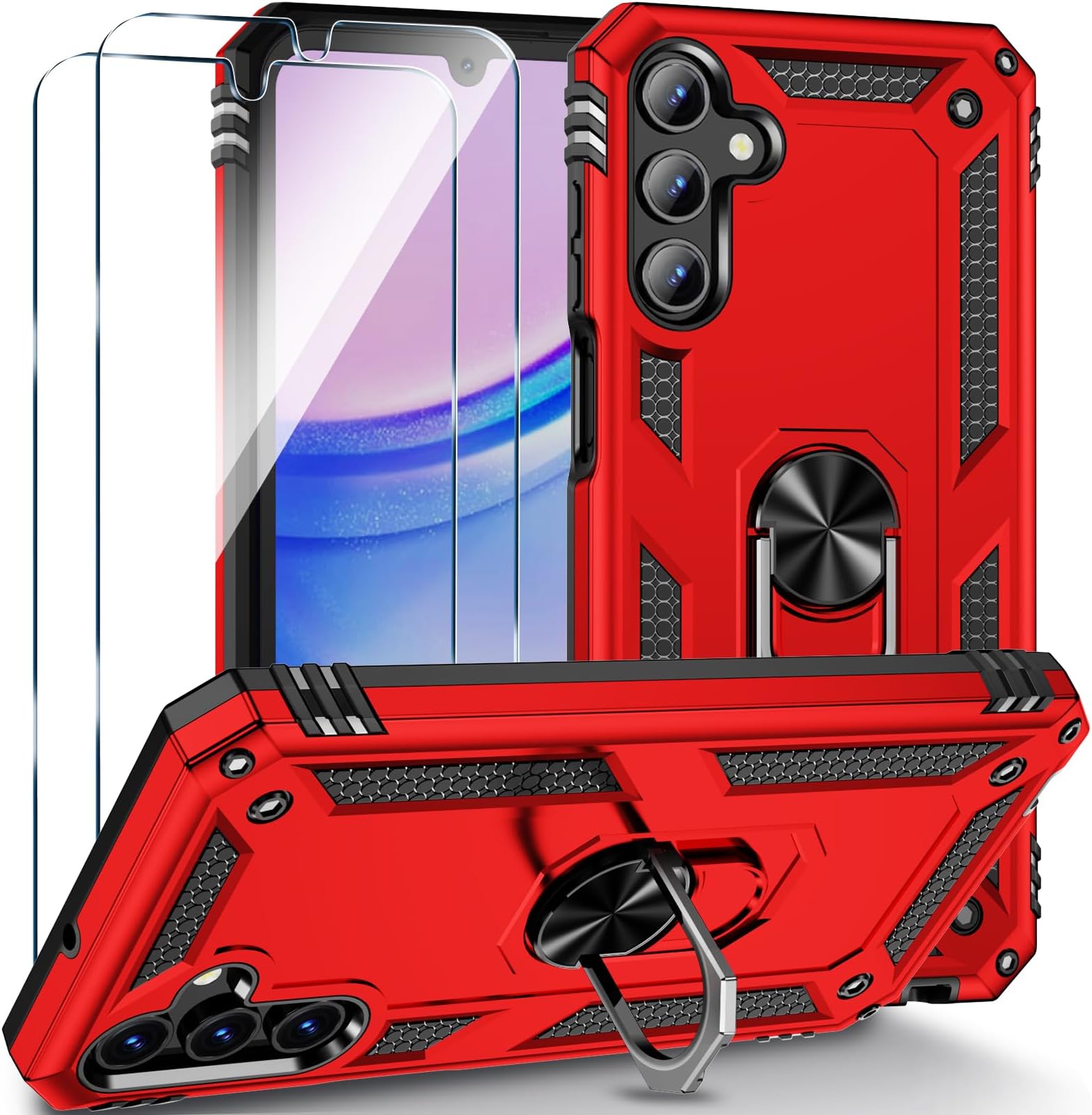 Red Rugged Phone Case