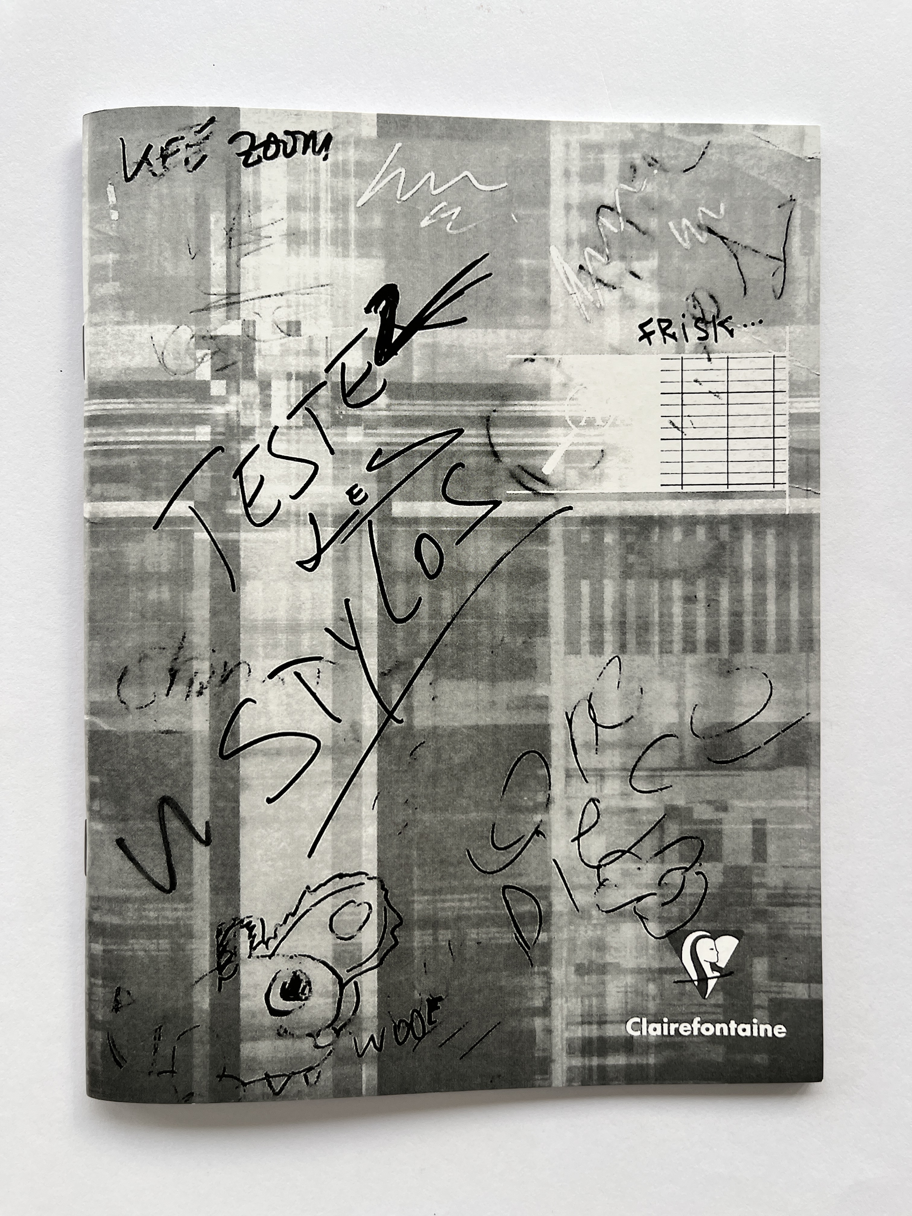 Zine Carnet Testez vos stylos