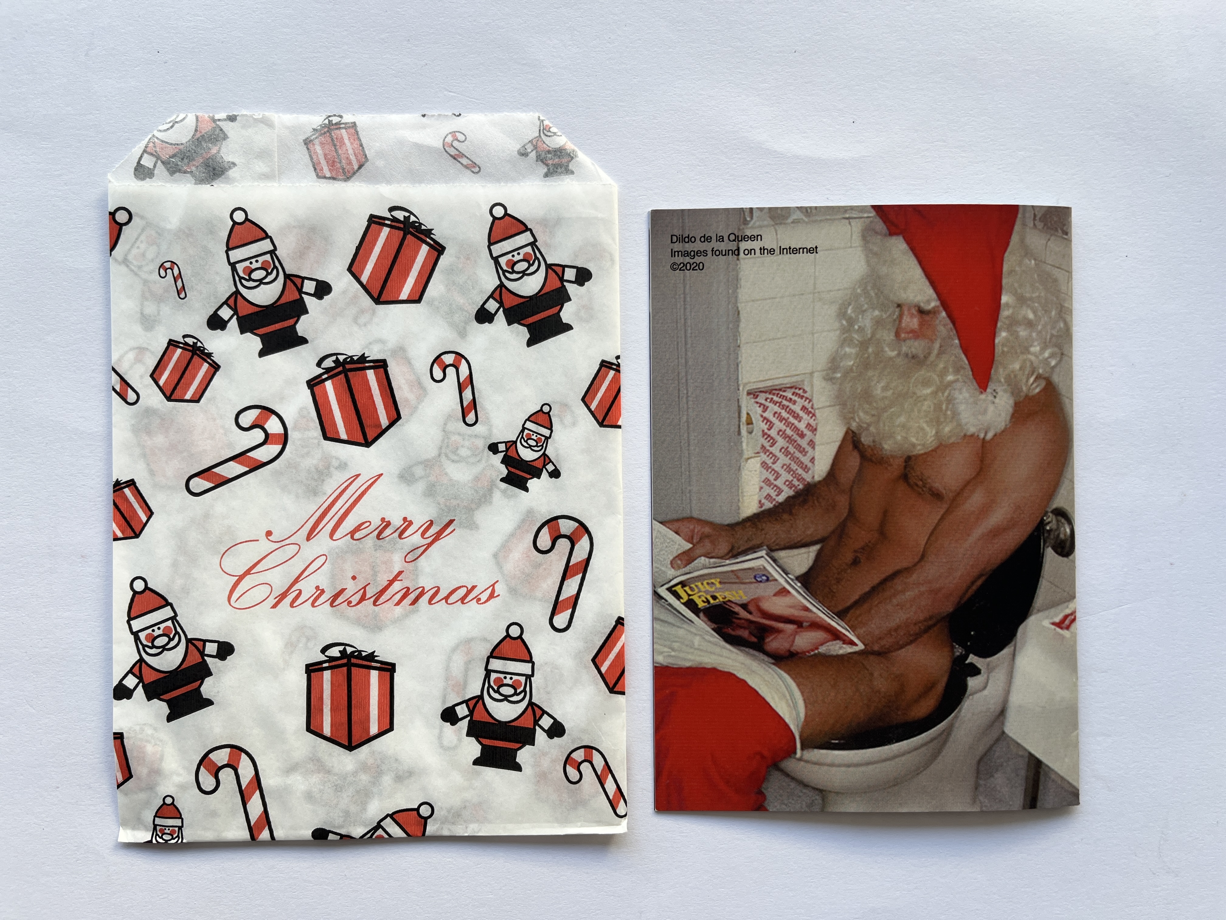 Zine Gay guys dream of Santa Claus
