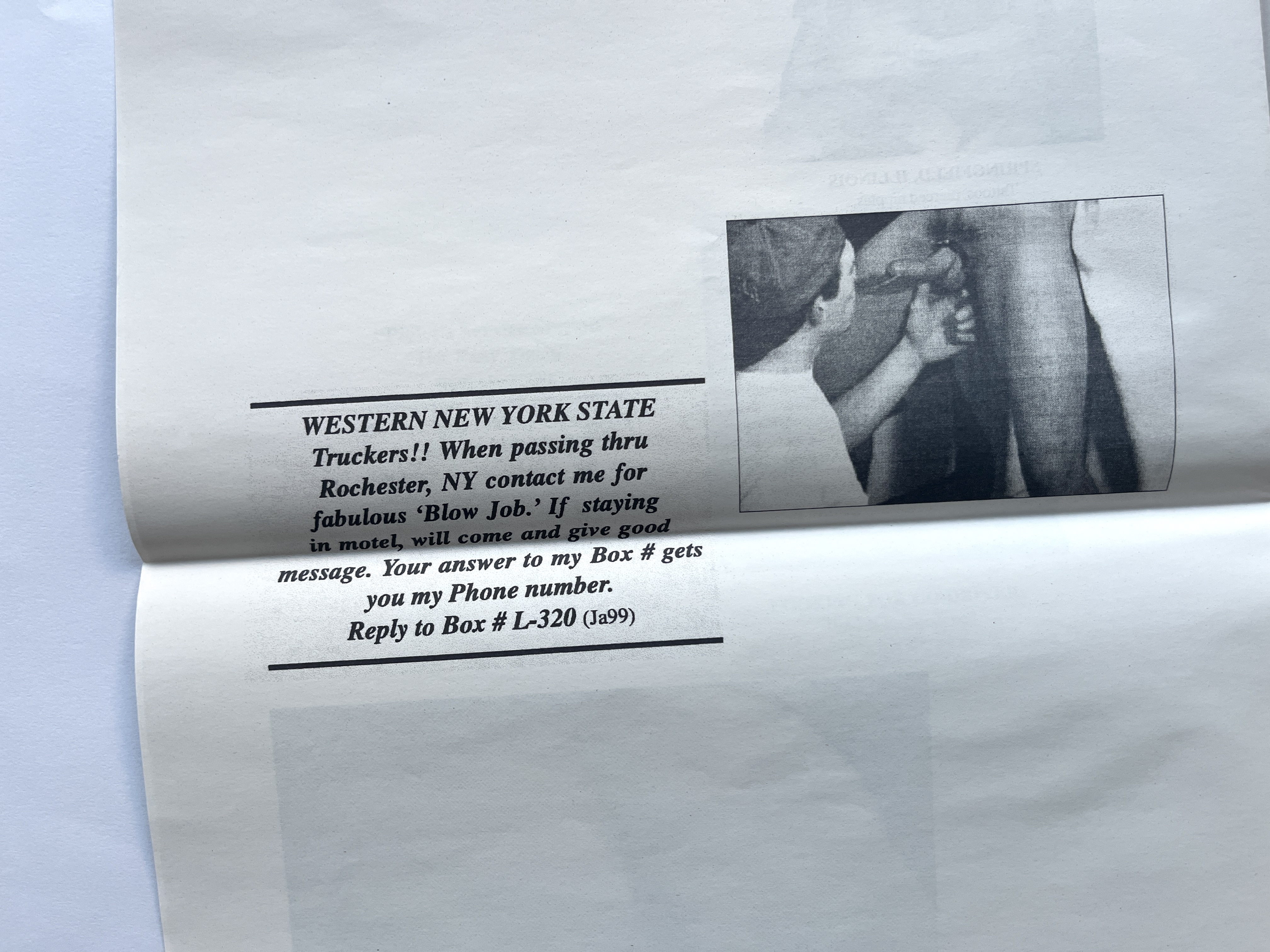 Zine Gay Truckers Classifieds