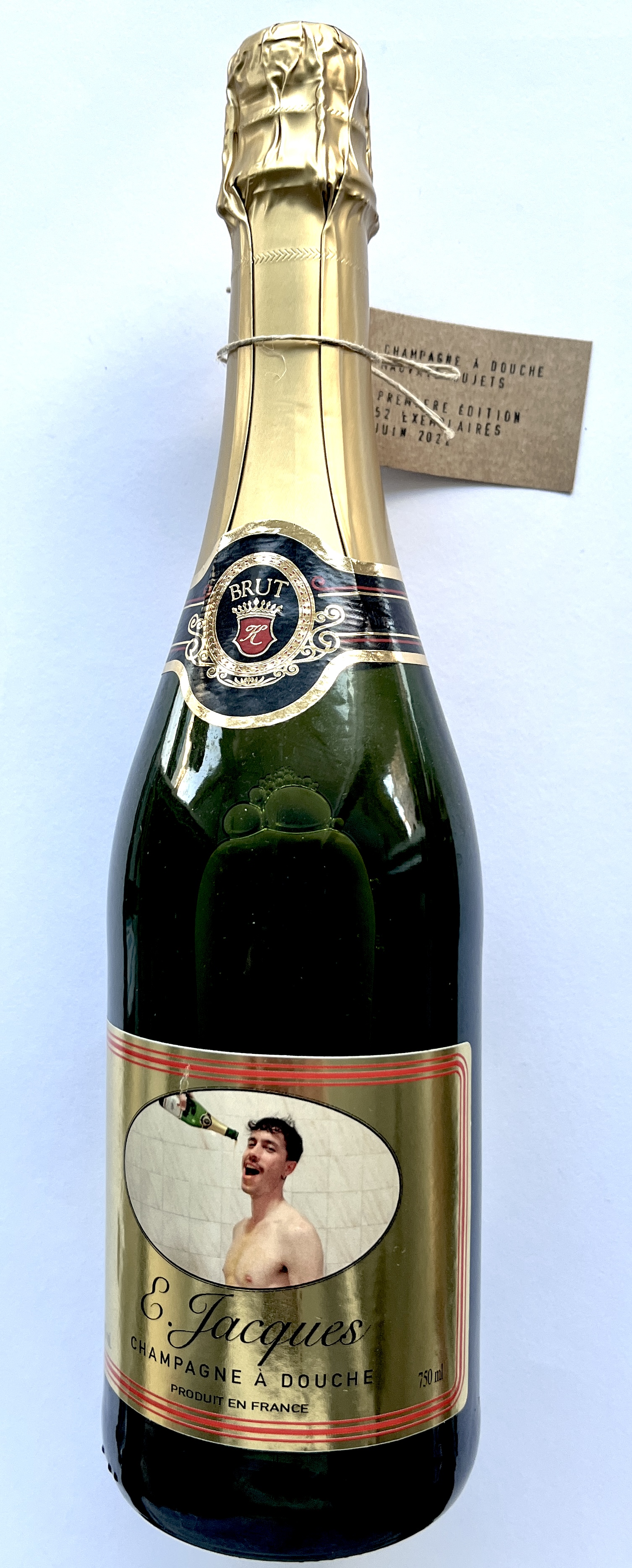 Champagne for shower - Champagne à douche