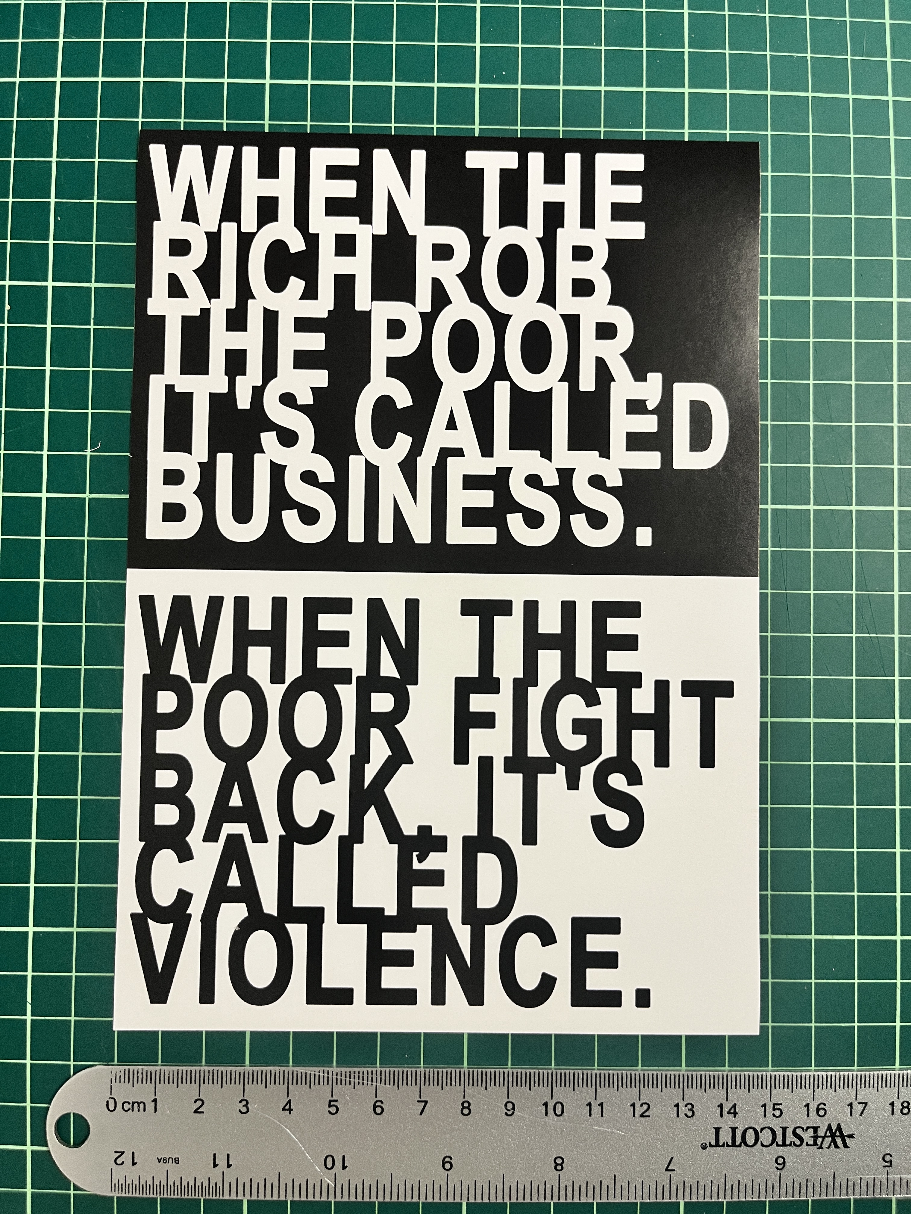 Stickers 'Political stickers"