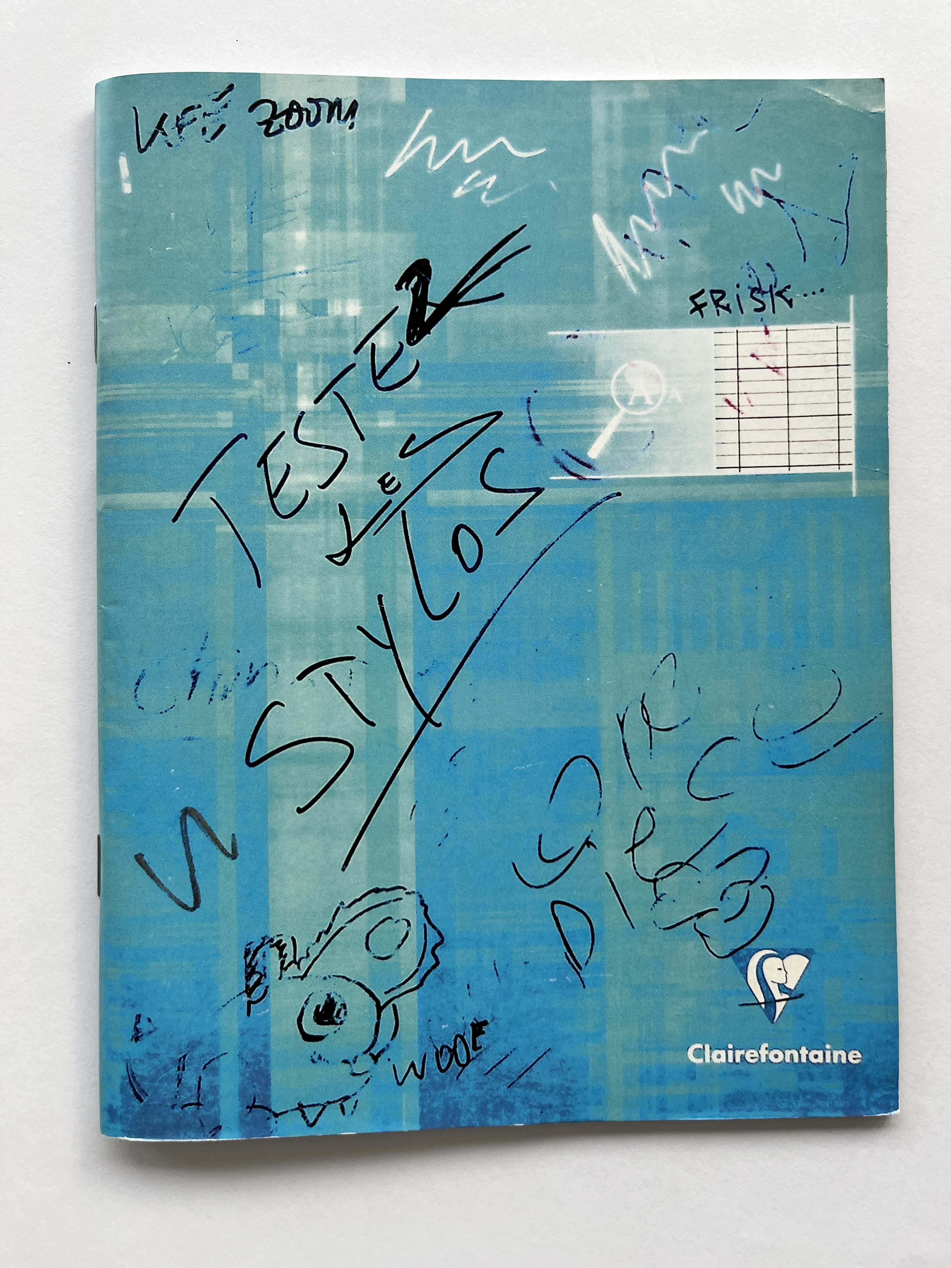 Zine Carnet Testez vos stylos