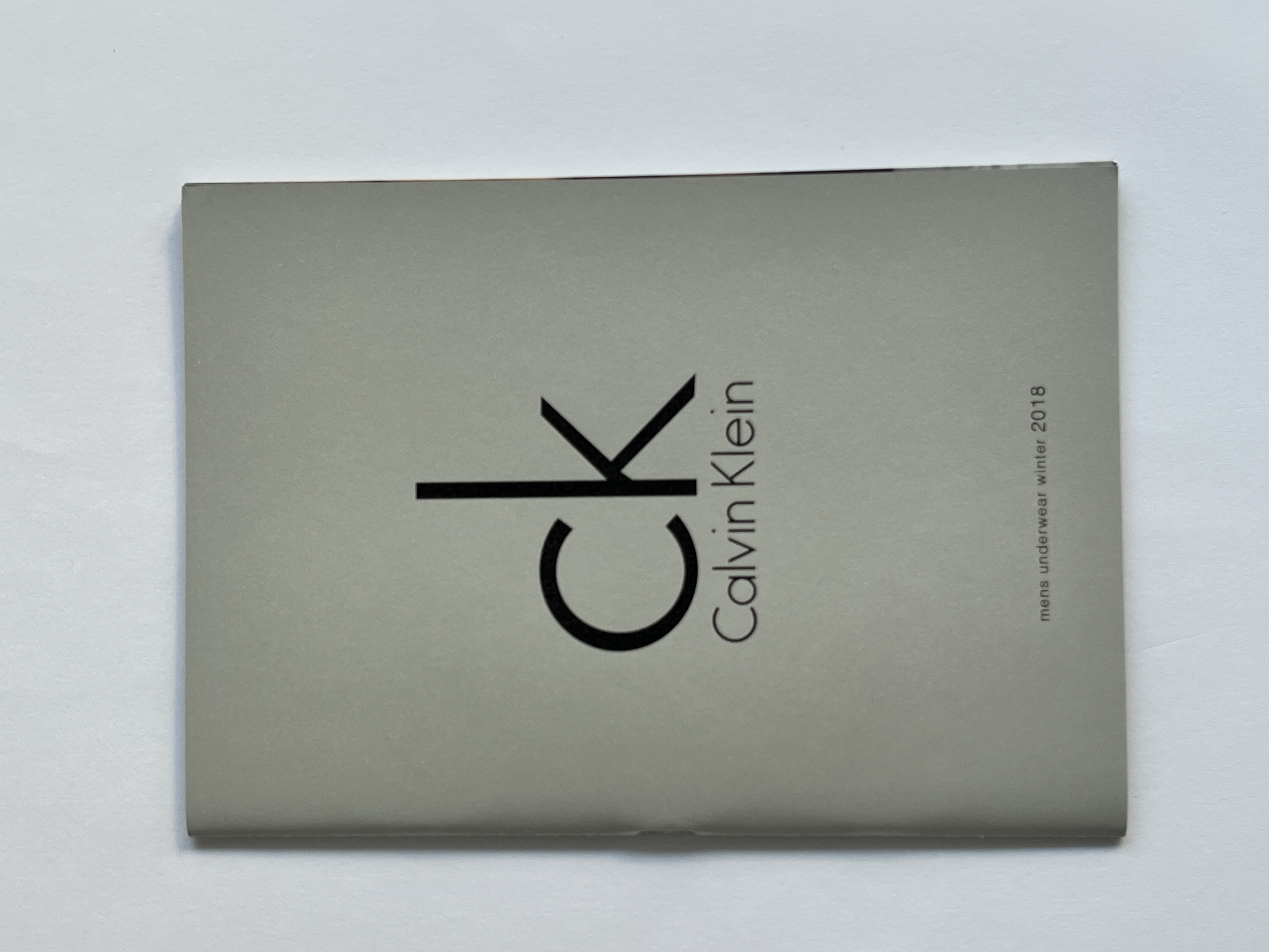 Zine Calvin Klein underwear (parody)