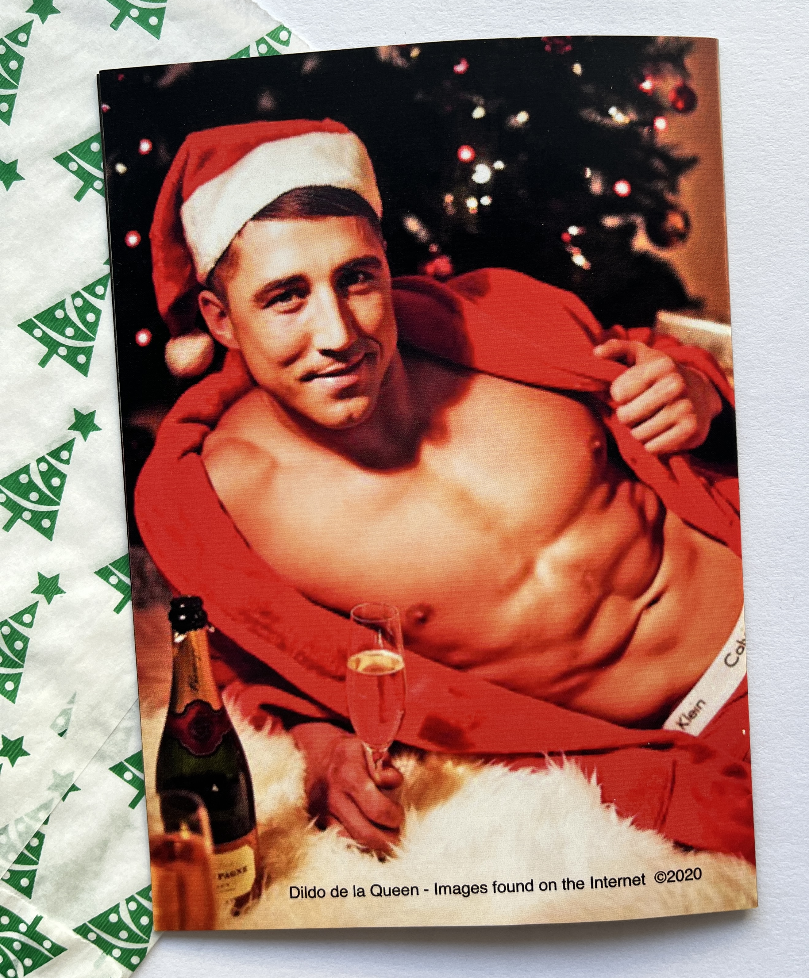 Zine Men love Xmas trees