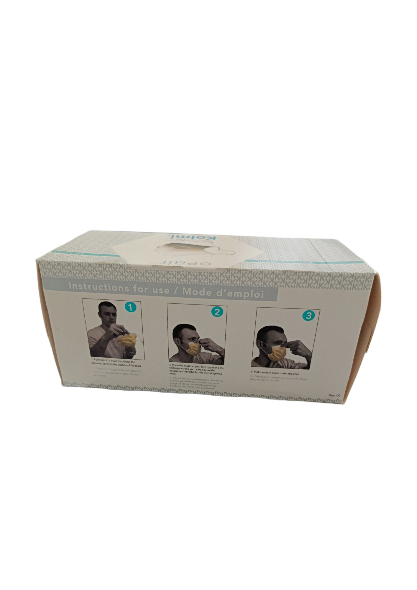 Masques jetables Opair Kolmi