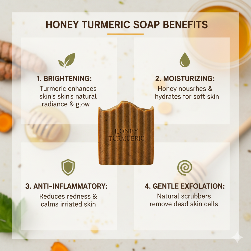 Honey Turmeric Soap