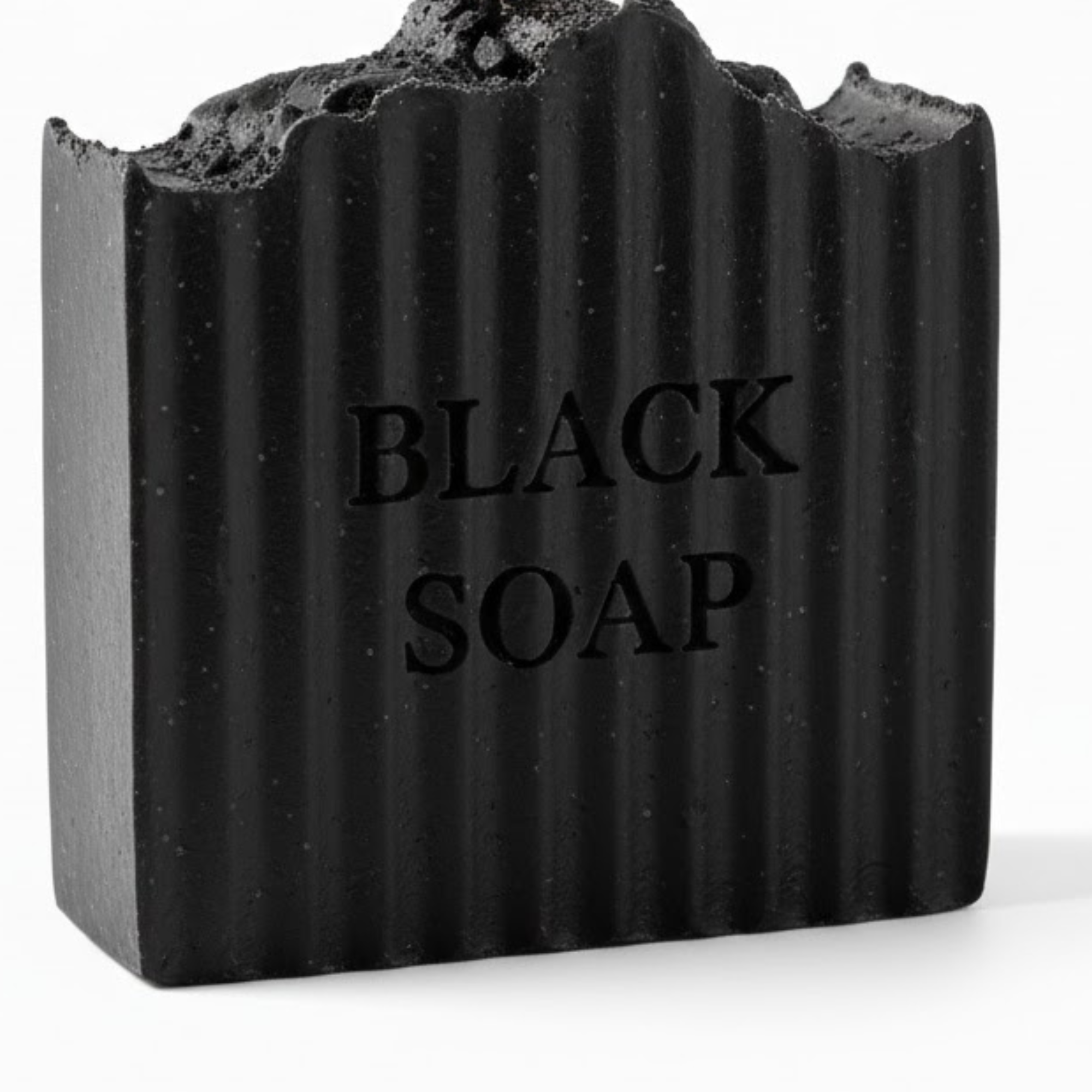 Natural Organic Black Soap for Face & Body, Men & Women - 1 Bar