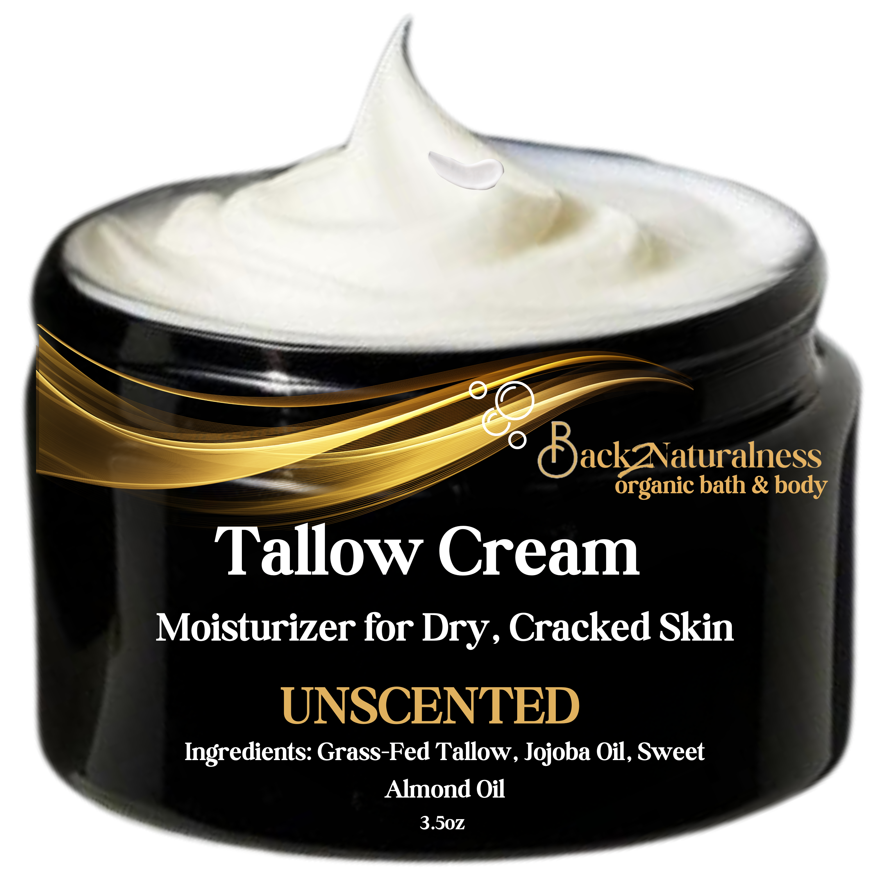 Tallow Cream for Face and Body- For Ultra-Dry Skin - Moisturizing Cream 